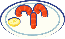 Shrimp with lemon